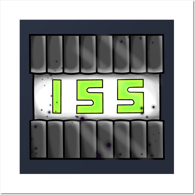ISS Logo Wall Art by ItsSimplySurvival